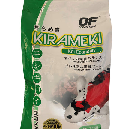 Kirameki - Premium Economy Koi Pond Mini Pellet (1kg)