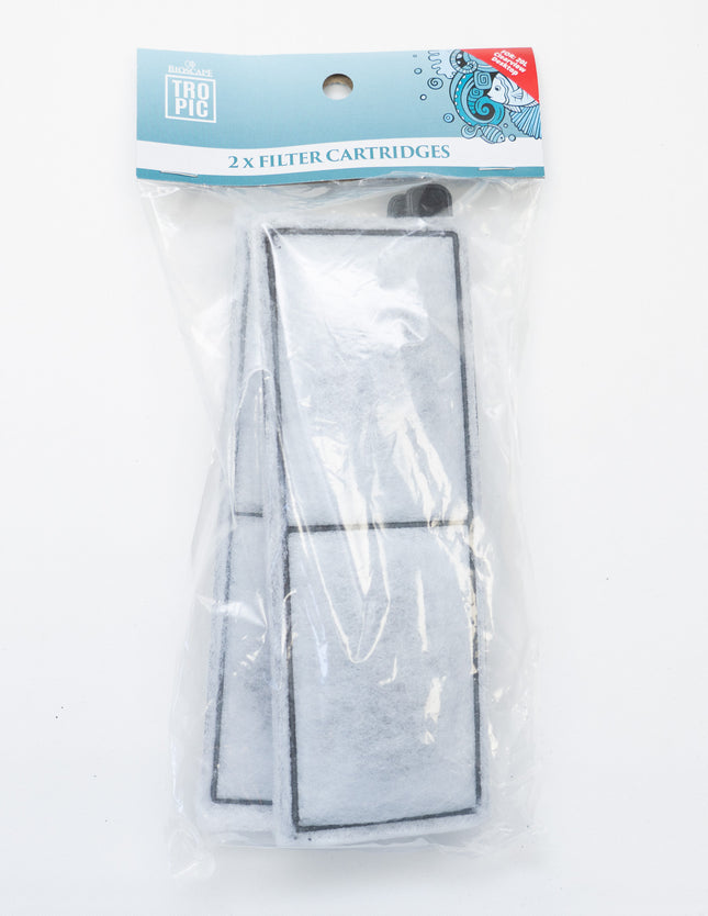 Bioscape - Tropic Clearview Desktop Aquarium Filter Cartridges (2pk)