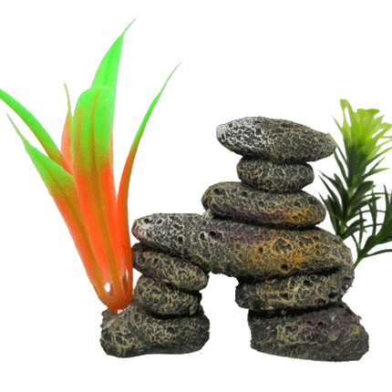 Aquamate - Betta Ornaments with Plants