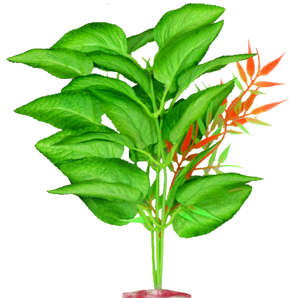 Aquamate - Medium Silk Plants Natural (3pk)