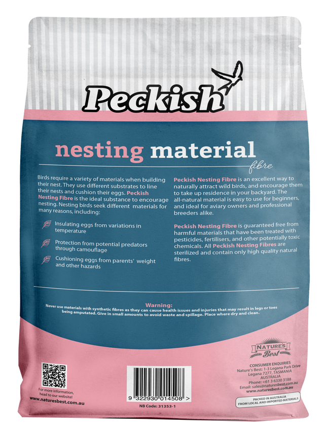 Peckish - Nesting Material Fibre (80g)