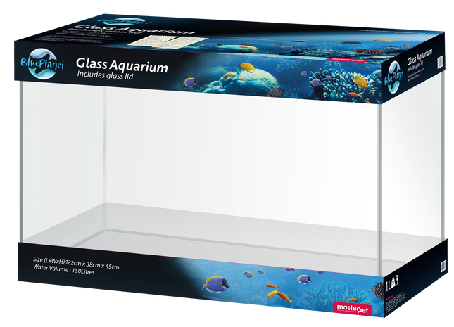 Blue Planet - Glass Aquarium 4ft