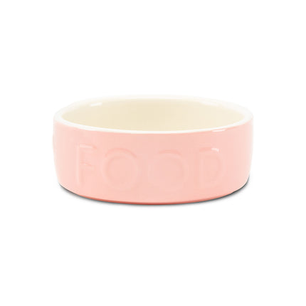 Scruffs - Classic Pet Food Bowl Pink (13cm)
