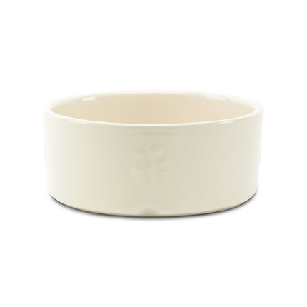 Scruffs - Icon Pet Food Bowl Cream (25cm)