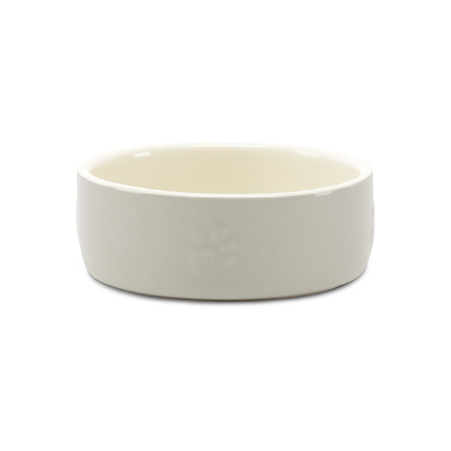 Scruffs - Icon Pet Food Bowl Light Grey (13cm)
