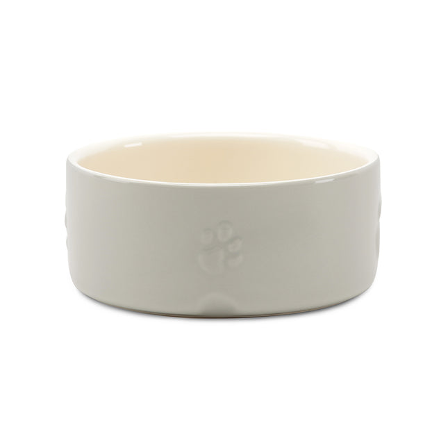 Scruffs - Icon Pet Food Bowl Light Grey (19cm)