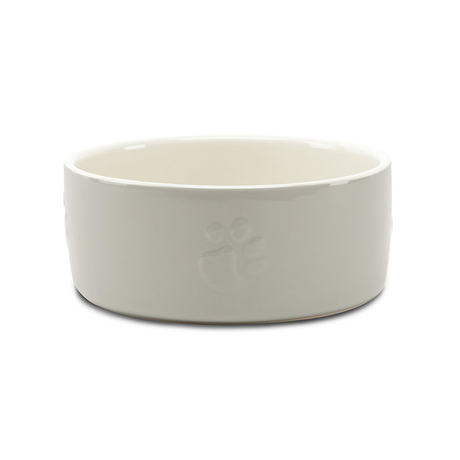 Scruffs - Icon Pet Food Bowl Light Grey (25cm)