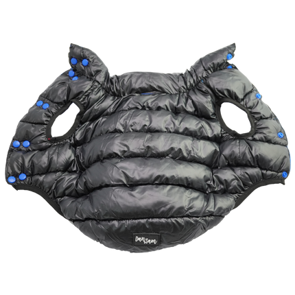 Dan & Sam - Reversible Puffer Jacket (Blue/Black)