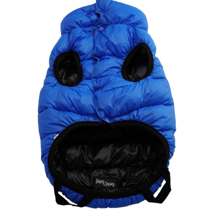Dan & Sam - Reversible Puffer Jacket (Blue/Black)