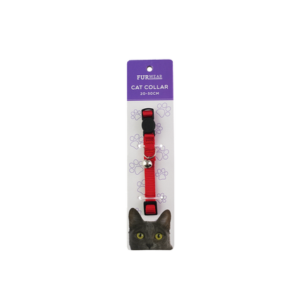 Furwear - Basic Cat Collar (Red)