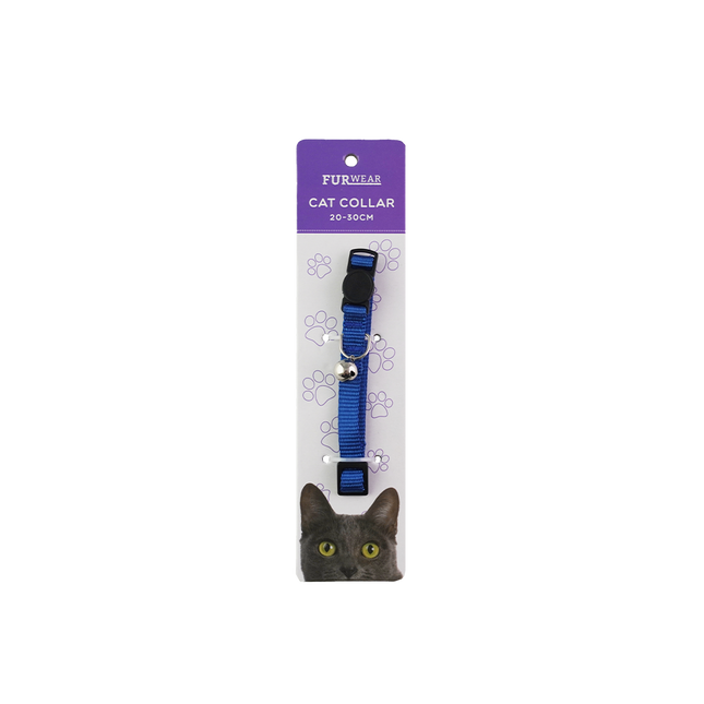 Furwear - Basic Cat Collar (Blue)