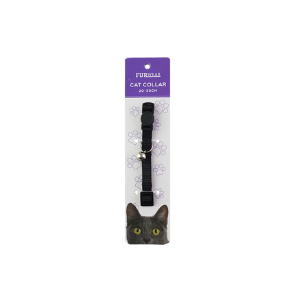 Furwear - Basic Cat Collar (Black)