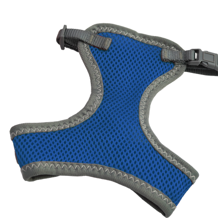 Furwear - Basic Cat Harness & Lead (Blue)