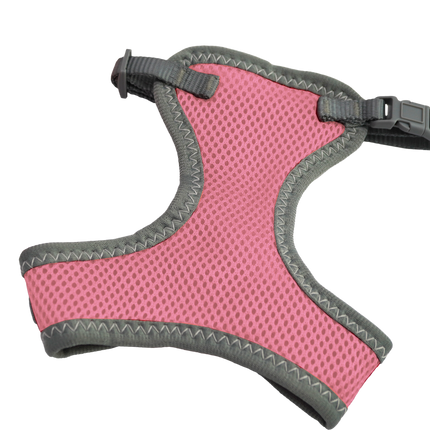 Furwear - Basic Cat Harness & Lead (Pink)