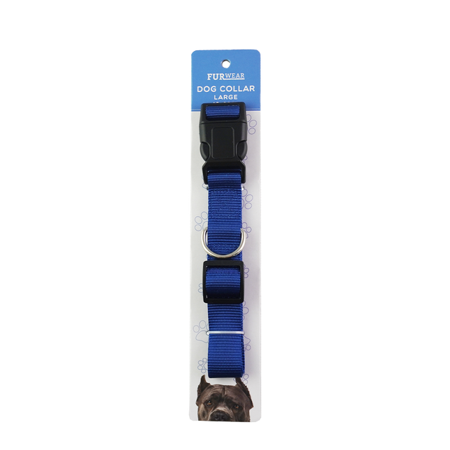 Furwear - Basic Dog Collar (Blue)