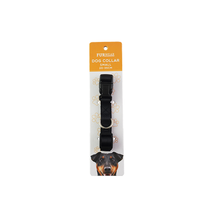 Furwear - Basic Dog Collar (Black)