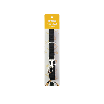 Furwear - Basic Dog Lead (Black)