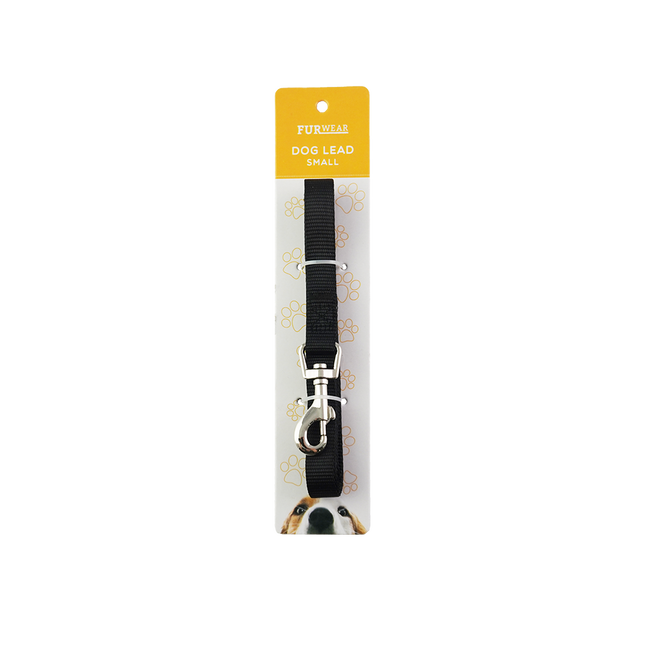 Furwear - Basic Dog Lead (Black)