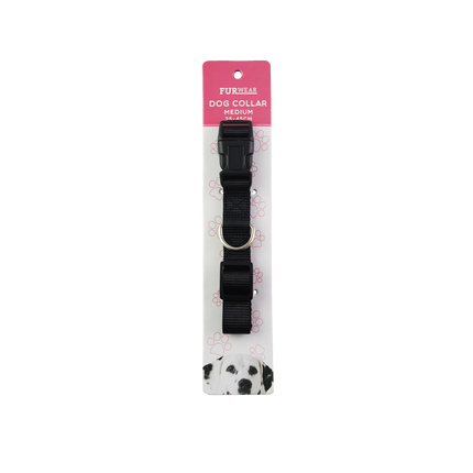 Furwear - Basic Dog Collar (Black)