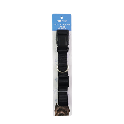 Furwear - Basic Dog Collar (Black)