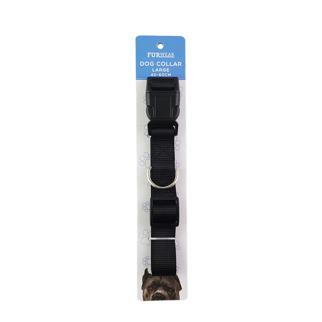 Furwear - Basic Dog Collar (Black)