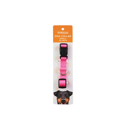 Furwear - Basic Dog Collar (Pink)