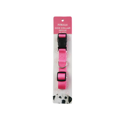 Furwear - Basic Dog Collar (Pink)