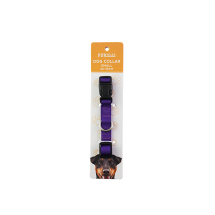Furwear - Basic Dog Collar (Purple)