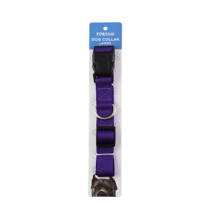 Furwear - Basic Dog Collar (Purple)