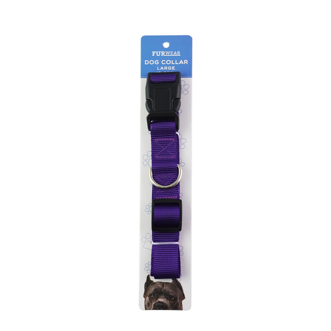Furwear - Basic Dog Collar (Purple)