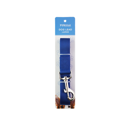 Furwear - Basic Dog Lead (Blue)