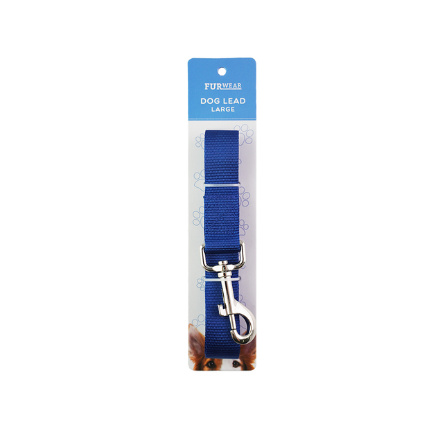 Furwear - Basic Dog Lead (Blue)