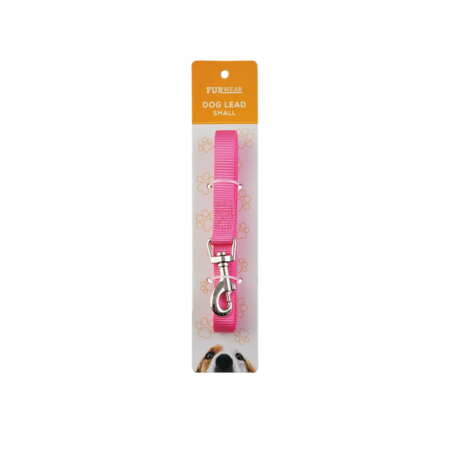 Furwear - Basic Dog Lead (Pink)