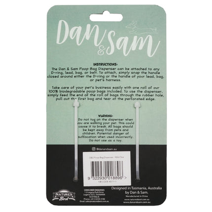 Dan & Sam - Poop Bag Dispenser (Wild One)