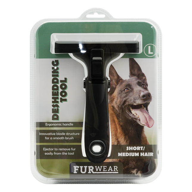 Furwear - DeShedding Tool for Large Dogs (Short/Medium Hair)