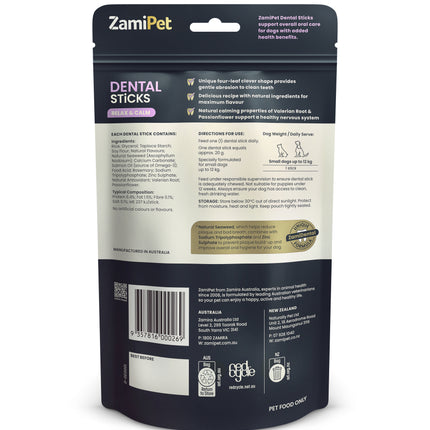 ZamiPet - Dental Sticks Relax & Calm Sml Dogs (190g)