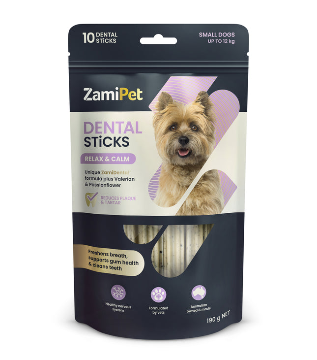 ZamiPet - Dental Sticks Relax & Calm Sml Dogs (190g)