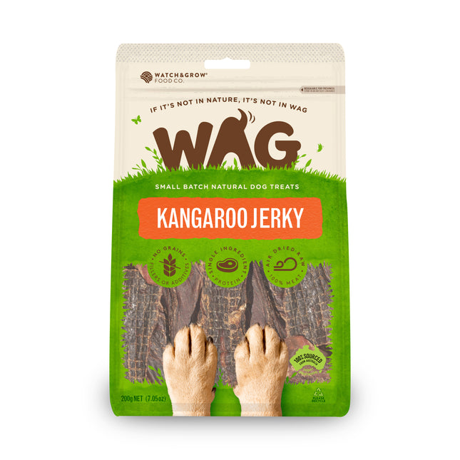 WAG - Kangaroo Jerky Dog Treat (200g)
