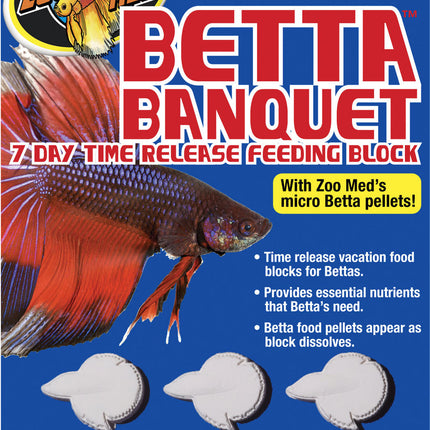 Zoo Med - Betta Banquet 7 Day Feeding Block (6pk)
