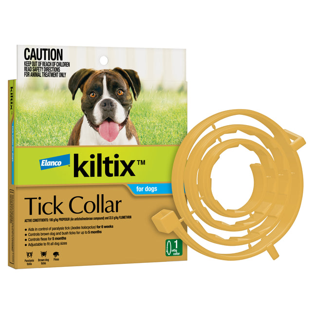 Kiltix Flea & Tick Collar for Dogs