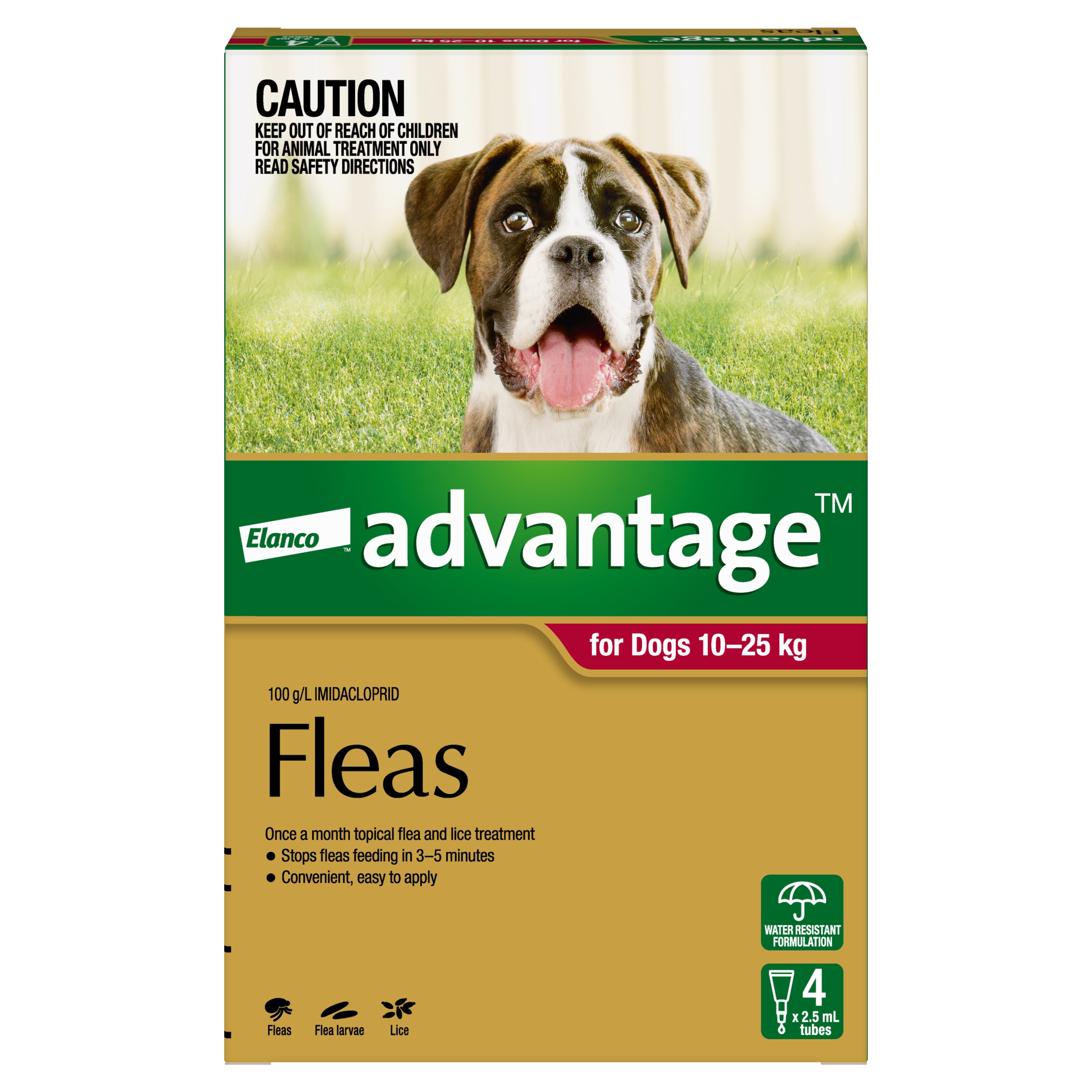 Advantage Flea Treatment for Dogs 10-25kg (4pk) – Pets Domain