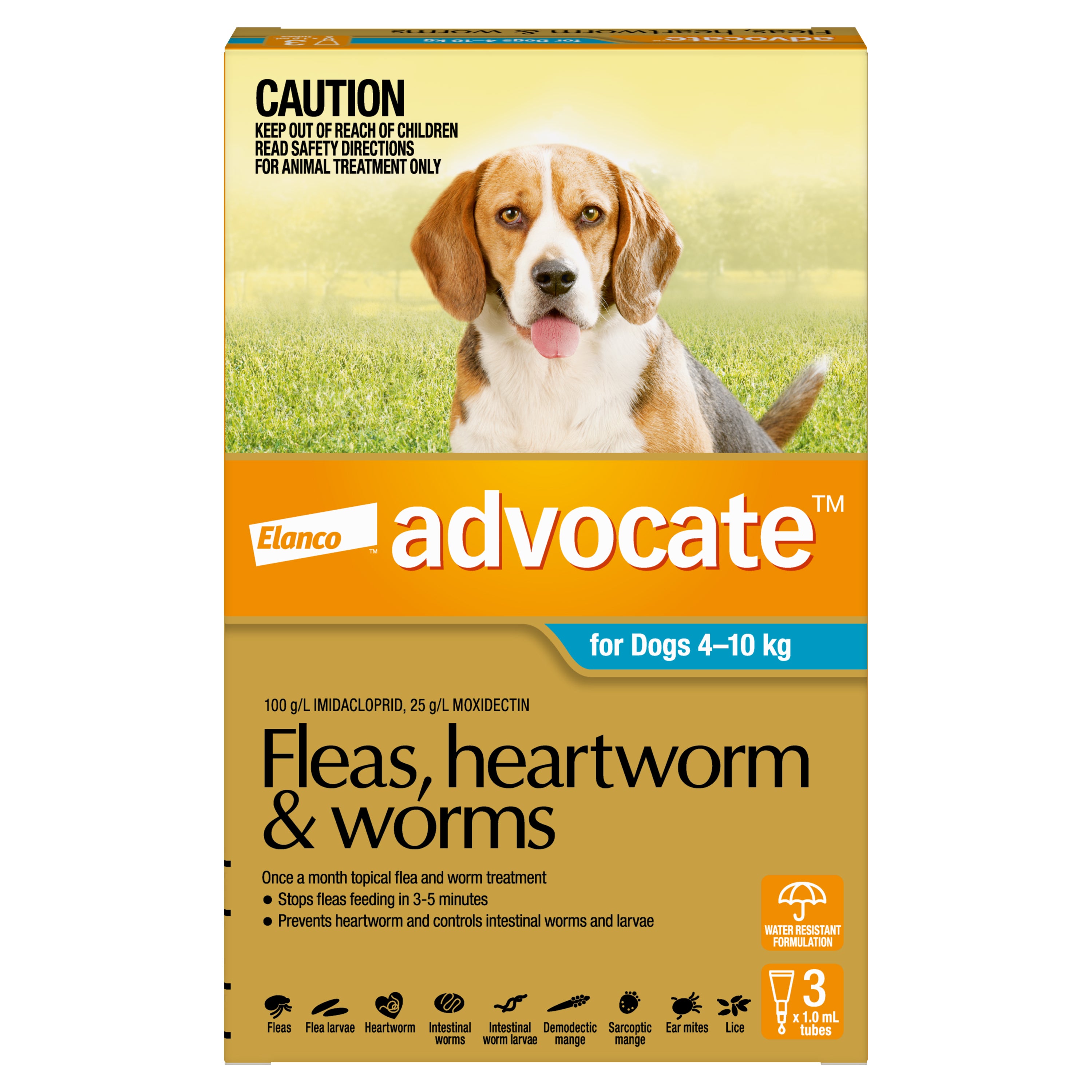 Advocate - Dog 4-10kg (3pk) – Pets Domain