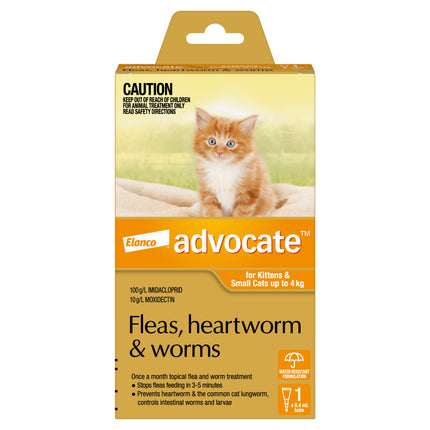 Advocate - Cat up to 4kg (1pk)