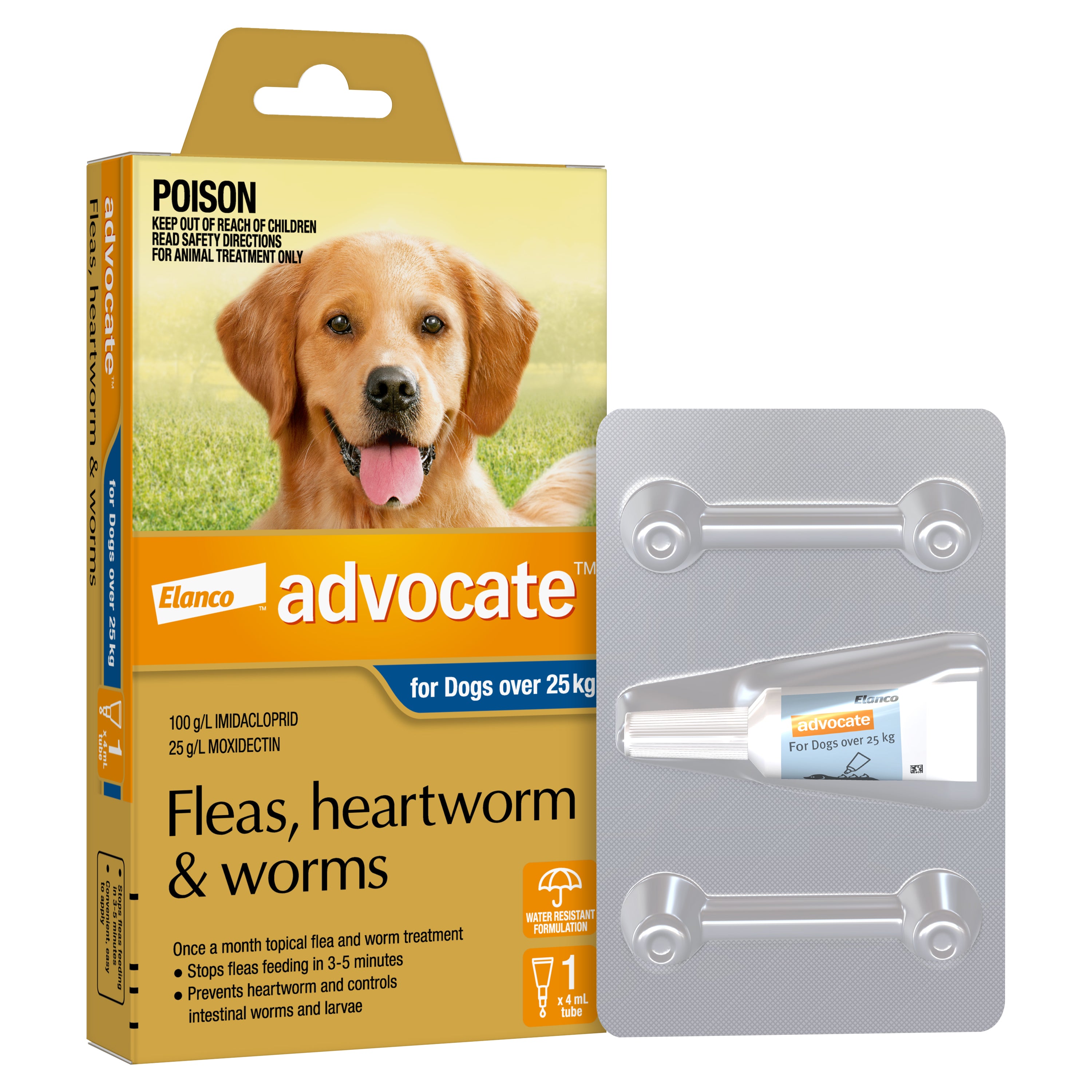 Advocate Dog over 25kg (1pk) – Pets Domain - Main Image