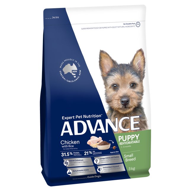 ADVANCE - Puppy Small Breed Chicken with Rice Dog Dry Food (3kg)