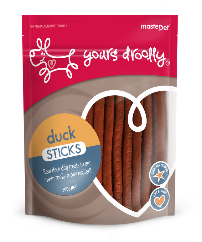 Yours Droolly - Duck Sticks Dog Treat (500g)