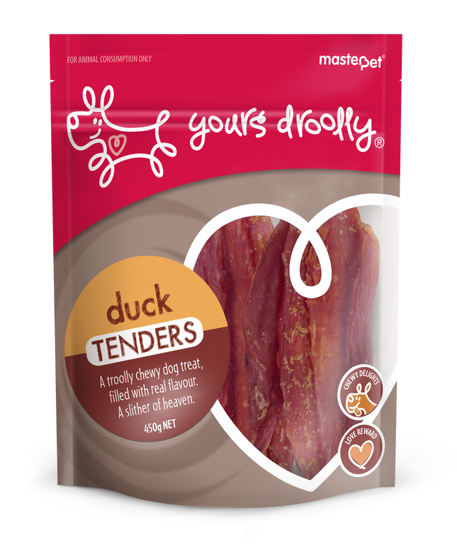 Yours Droolly - Duck Tenders Dog Treat (450g)