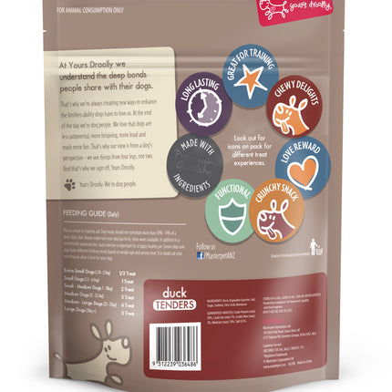 Yours Droolly - Duck Tenders Dog Treat (450g)