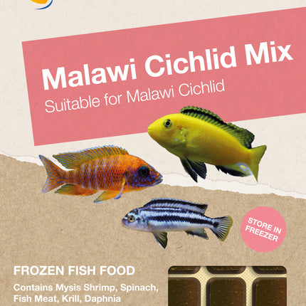 Frozen Malawi Cichlid Mix (100g)