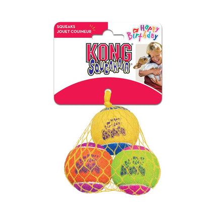 KONG - AirDog Squeaker Birthday Balls